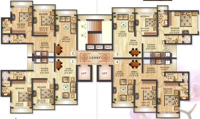Project Image of 0.0 - 600.0 Sq.ft 2 BHK Apartment for buy in Rajshree Orchid