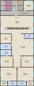 Project Image of 2759.0 - 2879.0 Sq.ft 4 BHK Apartment for buy in Anay Milestone Indigo