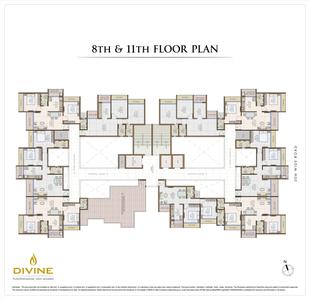 Project Image of 482.0 - 587.0 Sq.ft 2 BHK Apartment for buy in Devkrupa Divine