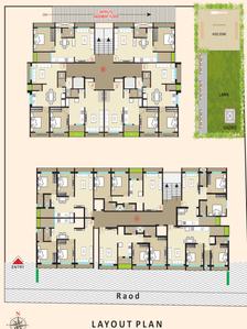 Project Image of 399.77 - 595.03 Sq.ft 1 BHK Apartment for buy in Rudraa Residency