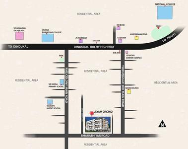 Project Image of 735.0 - 1549.0 Sq.ft 2 BHK Apartment for buy in Jeyam Orchid