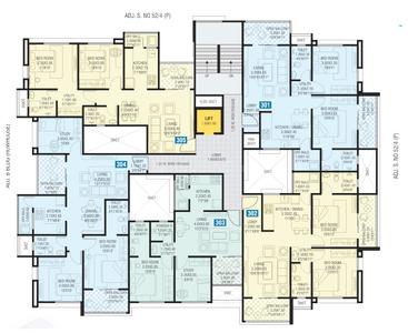 Project Image of 263.0 - 880.0 Sq.ft 1 BHK Apartment for buy in HPC Sai Paradise