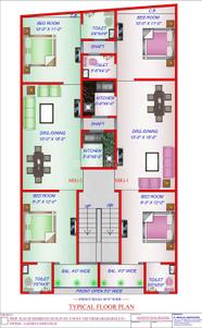 Project Image of 800.0 - 1100.0 Sq.ft 2 BHK Builder Floor for buy in Lakshya Residency