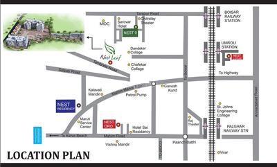 Project Image of 196.0 - 439.0 Sq.ft 1 BHK Apartment for buy in Nest Leaf Phase 2