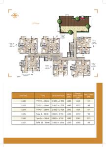 Project Image of 1230.0 - 1685.0 Sq.ft 2 BHK Apartment for buy in Sapthagiri Nirvana