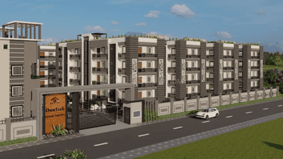 Project Image of 1450 Sq.ft 3 BHK Apartment / Flat for sale in Kesora for Rs. 9500000