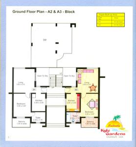 Project Image of 536.0 - 1173.0 Sq.ft 1 BHK Apartment for buy in Saldanha Kyle Gardens