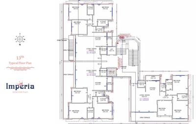 Project Image of 1173.37 - 1411.47 Sq.ft 3 BHK Apartment for buy in Shreeji Enterprise Imperia