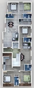 Project Image of 1045.0 - 1325.0 Sq.ft 2 BHK Apartment for buy in Happy Praneha Gardenia