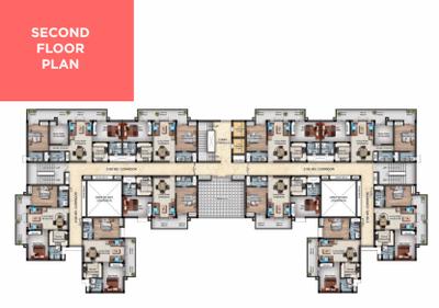 Project Image of 566.5 - 979.94 Sq.ft 1 BHK Apartment for buy in Omega Sun City Apartments