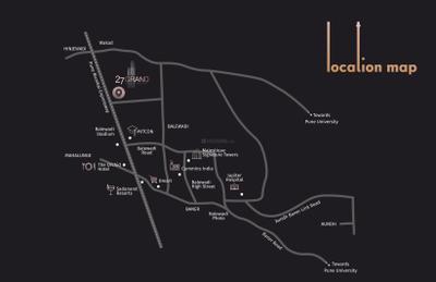 Project Image of 642.17 - 1084.14 Sq.ft 2 BHK Apartment for buy in Majestique 27 Grand Residences Tower 2