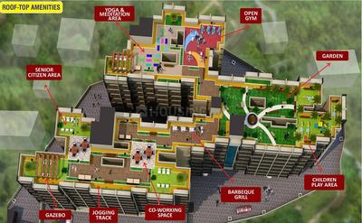 Project Image of 279.97 - 656.6 Sq.ft 1 BHK Apartment for buy in Shantee Skyblue Residency