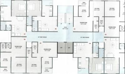 Project Image of 0.0 - 251.0 Sq.ft 2 BHK Apartment for buy in Maninagar Ganesh Heights