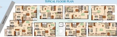 Project Image of 1020.0 - 1400.0 Sq.ft 2 BHK Apartment for buy in Karthik Pride