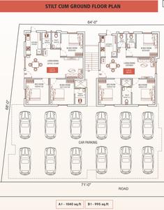 Project Image of 555.0 - 1040.0 Sq.ft 1 BHK Apartment for buy in Oyester Homes Pushpavanam