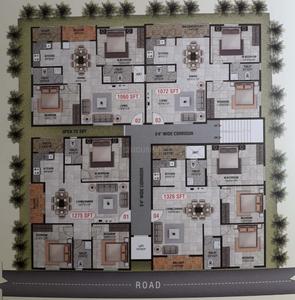 Project Image of 1060.0 - 1326.0 Sq.ft 2 BHK Apartment for buy in Shri Balaji Elite 2