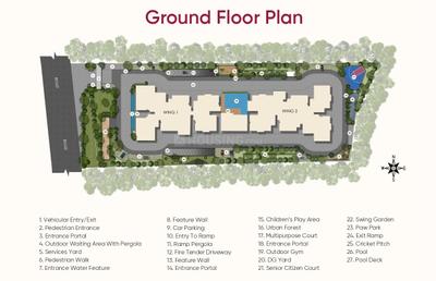 Project Image of 843.57 - 1056.37 Sq.ft 2 BHK Apartment for buy in LS Sakura