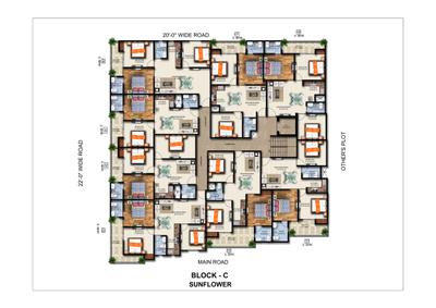 Project Image of 1100.0 - 1650.0 Sq.ft 2 BHK Apartment for buy in Vihaan Wardania