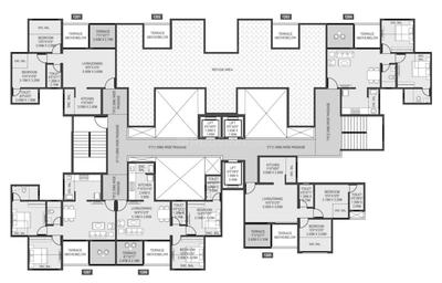 Project Image of 740.0 - 1032.0 Sq.ft 2 BHK Apartment for buy in K Ville Phase I