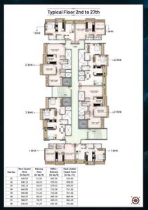 Project Image of 392.78 - 1470.78 Sq.ft 1 RK Apartment for buy in Parijas Horizon