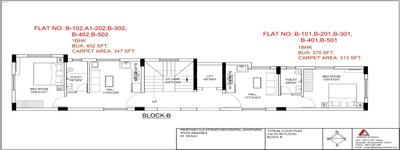 Project Image of 1162.0 - 1201.0 Sq.ft 2 BHK Apartment for buy in Evos Anandika