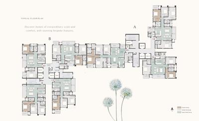 Project Image of 2034.0 - 5588.0 Sq.ft 3 BHK Apartment for buy in DNR Highline