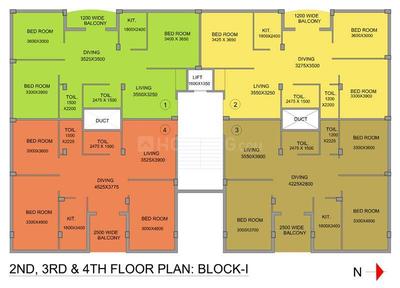 Project Image of 1100.0 - 1575.0 Sq.ft 2 BHK Apartment for buy in Mayfair Greens