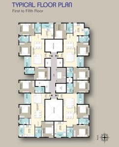 Project Image of 1333.83 - 1357.06 Sq.ft 3 BHK Apartment for buy in BBCL Dhriti