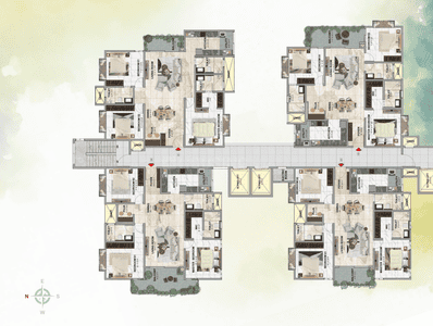 Project Image of 1566.0 - 2864.0 Sq.ft 2 BHK Apartment for buy in Sri Sri Sattva