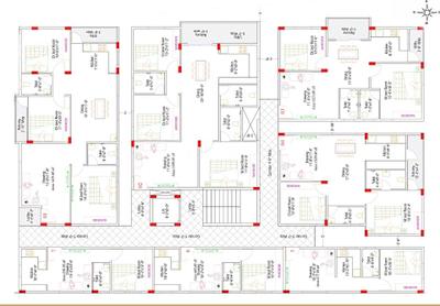 Project Image of 1458.0 - 1494.0 Sq.ft 3 BHK Apartment for buy in Sree Manohar Pride