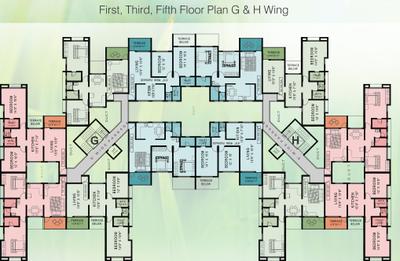 Project Image of 1000.0 - 1200.0 Sq.ft 2 BHK Apartment for buy in TCG Westend Village Phase III