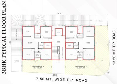 Project Image of 697.18 - 1083.28 Sq.ft 3 BHK Apartment for buy in Khushboo Hiya Homes Phase 1