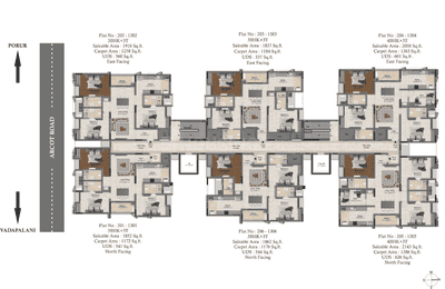 Project Image of 1837.0 - 2143.0 Sq.ft 3 BHK Apartment for buy in DRA Infinique