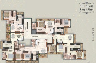 Project Image of 1250 Sq.ft 3 BHK Apartment / Flat for sale in Dombivli East for Rs. 14500000