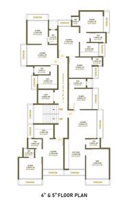 Project Image of 311.83 - 849.7 Sq.ft 1 RK Apartment for buy in Infragate Palace