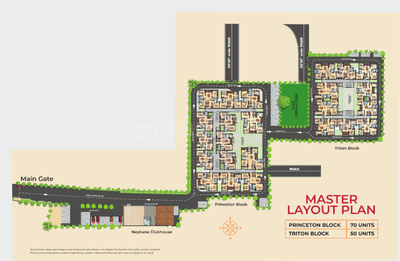 Project Image of 1142.0 - 1846.0 Sq.ft 2 BHK Apartment for buy in Marutham Neptune Phase 2