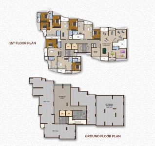 Project Image of 334.22 - 633.99 Sq.ft 1 BHK Apartment for buy in Platinum The Woods Legacy Avenue B Wing