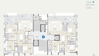 Project Image of 1480.04 - 3433.04 Sq.ft 3 BHK Apartment for buy in Sangini Lakeville