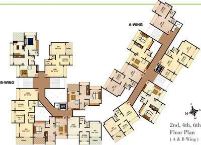 Project Image of 436.0 - 675.0 Sq.ft 1 BHK Apartment for buy in Ashapura My Sky Residency Phase I