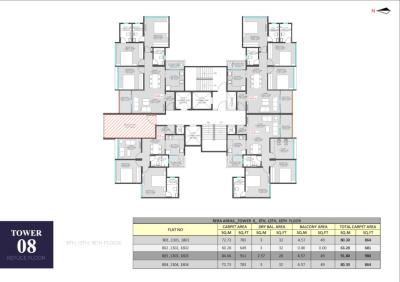 Project Image of 800 Sq.ft 2 BHK Apartment / Flat for sale in Shewalewadi for Rs. 8100000