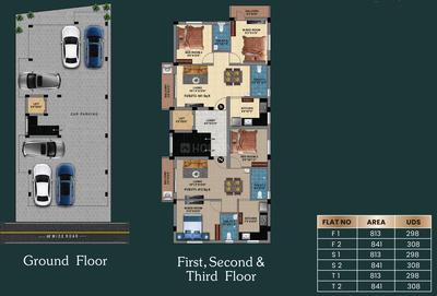 Project Image of 1004.0 - 1075.0 Sq.ft 2 BHK Apartment for buy in MP Green Bay
