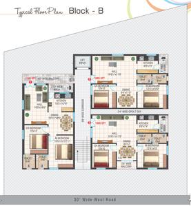 Project Image of 1005.0 - 1500.0 Sq.ft 2 BHK Apartment for buy in Prajwalaa Temple Tree