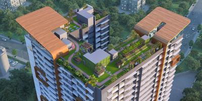 Project Image of 457.0 - 752.0 Sq.ft 1 BHK Apartment for buy in The Meridian Towers