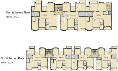 Project Image of 2101.0 - 2318.0 Sq.ft 3 BHK Apartment for buy in Ozone Urbana Belvedere