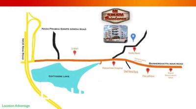 Project Image of 995.0 - 1410.0 Sq.ft 2 BHK Apartment for buy in Sumukha Brindavan