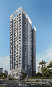 Project Image of 466.0 - 813.0 Sq.ft 1 BHK Apartment for buy in Shreeji Solitaire