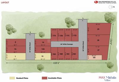 Project Image of 1400.0 - 1804.0 Sq.ft 3 BHK Villa for buy in Max Mithila Villas Phase 1