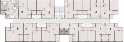 Project Image of 328.41 - 512.58 Sq.ft 1 BHK Apartment for buy in Aroma Aakruti Status 2