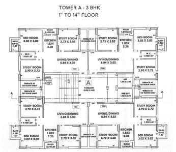 Project Image of 436.37 - 576.08 Sq.ft 1.5 BHK Apartment for buy in NDK City Classic
