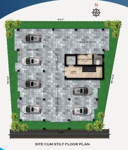 Project Image of 0.0 - 1323.0 Sq.ft 3 BHK Apartment for buy in Sri Ram Sadan